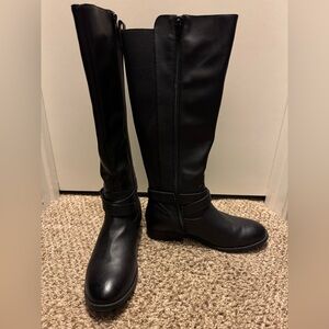 Cute black riding boots - worn once